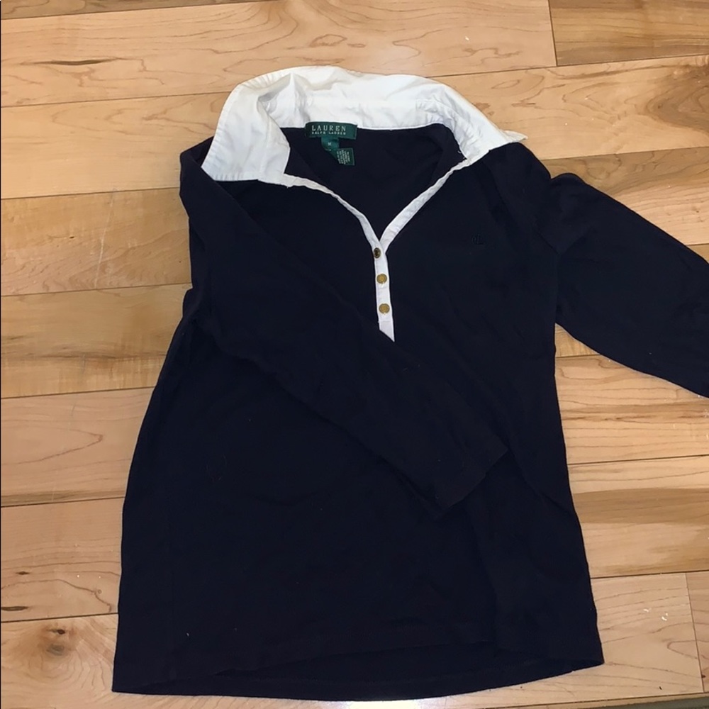 ralph lauren long sleeve with collar